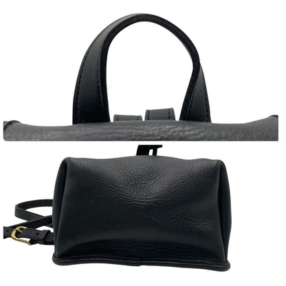 C O A C H Vintage 9923 Leather Shoulder Bag Navy Blue USA Made