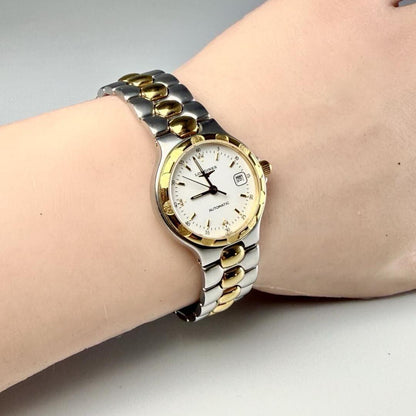 Longines Conquest Automatic Women’s Watch - Two-Tone Silver & Gold - Excellent condition
