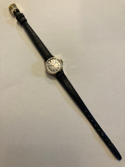S E I K O Special Vintage Cut Glass Manual Winding Gold Dial Ladies Watch