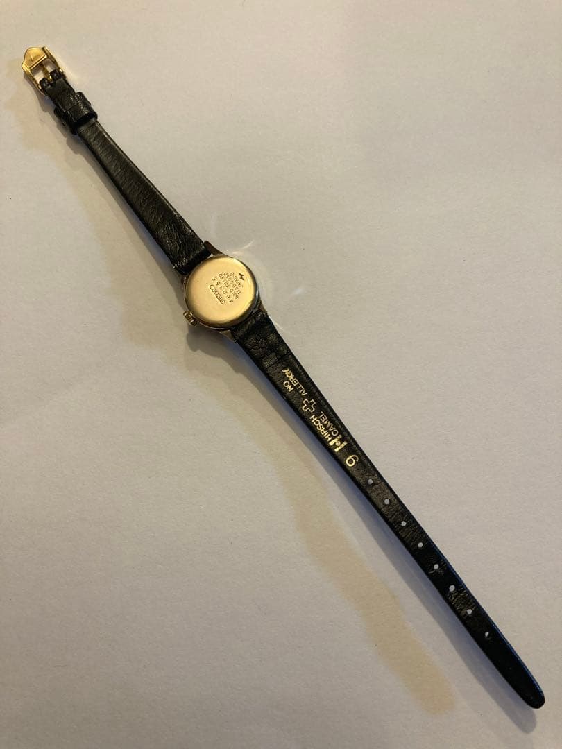S E I K O Special Vintage Cut Glass Manual Winding Gold Dial Ladies Watch