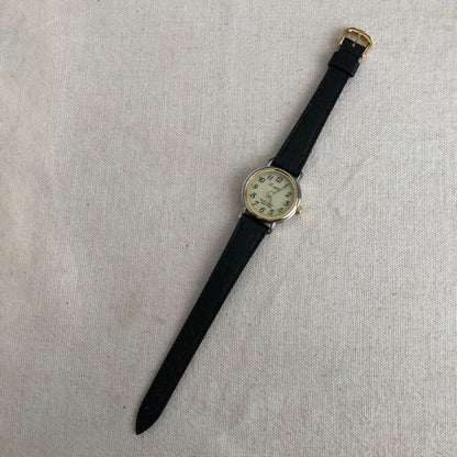 C I T I Z E N Leopard Ladies Solar Quartz Dress Watch E031-S059216 Arabic Dial Vintage