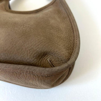 C O A C H Vintage Ergo Mini Satchel Nubuck Leather Handbag Sand 4399 USA Made