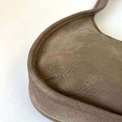 C O A C H Vintage Ergo Mini Satchel Nubuck Leather Handbag Sand 4399 USA Made
