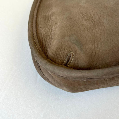 C O A C H Vintage Ergo Mini Satchel Nubuck Leather Handbag Sand 4399 USA Made