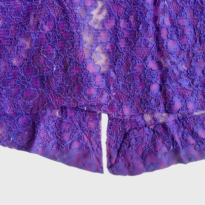 Vintage Purple Kebaya Lace