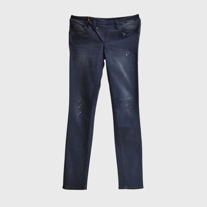 Vintage Gray Denim Made In Italy