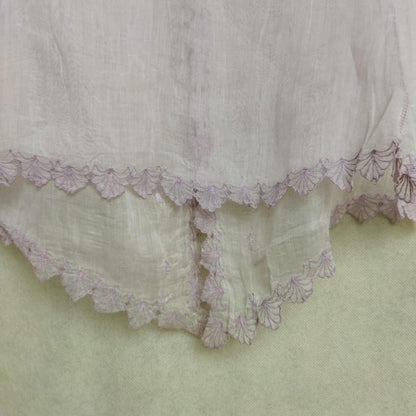 Vintage Blush Pink Encim Kebaya Rubia