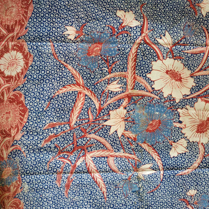 Vintage 50s Bangbiron Dutch Style Buketan Batik Saroong
