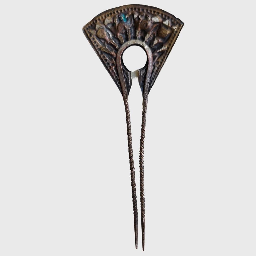 Vintage Rhinestone Hairpin