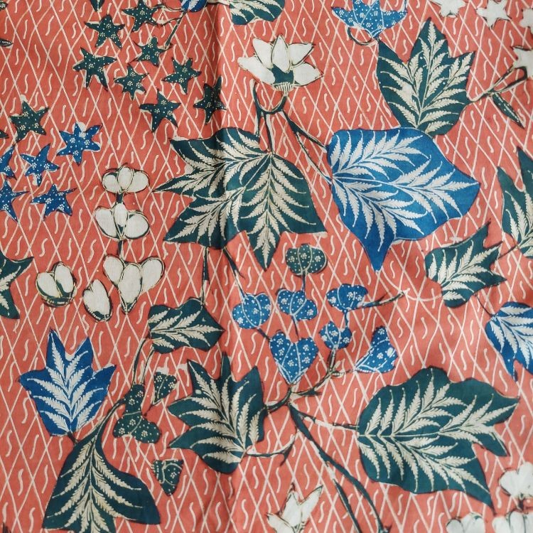 Vintage 1950’s Orange Dutch Saroong