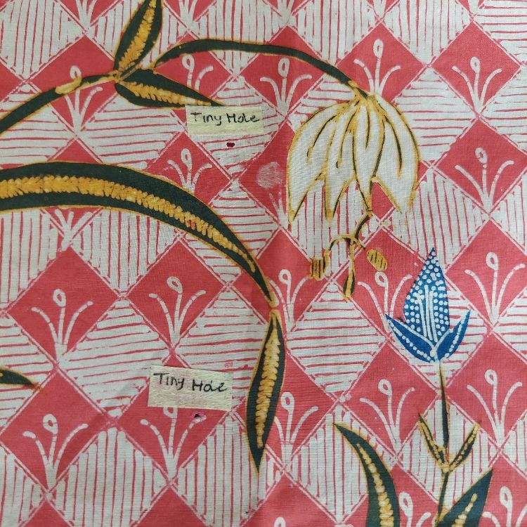 Vintage Magenta Kudus Dutch Saroong