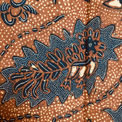 Vintage Indonesian Hand Drawn Javanese Batik, Semen Rante from Solo Kain