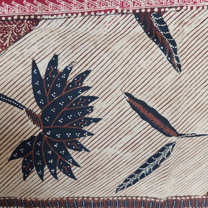 Vintage Hand Drawn Banyumas Materos Batik Shawl