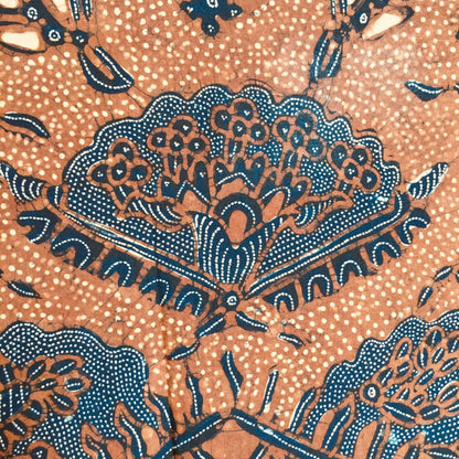 Vintage Indonesian Hand Drawn Javanese Batik, Semen Rante from Solo Kain