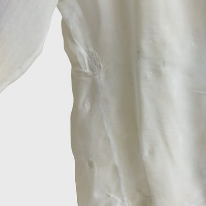 Vintage White Kerancang Kebaya