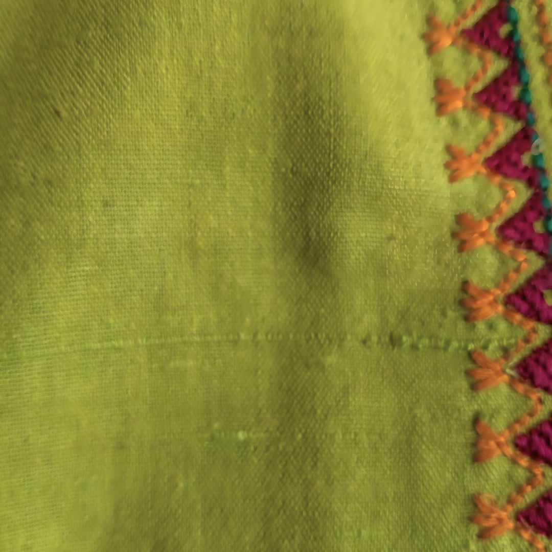 Vintage Green Indian Dress
