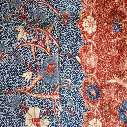 Vintage 50s Bangbiron Dutch Style Buketan Batik Saroong