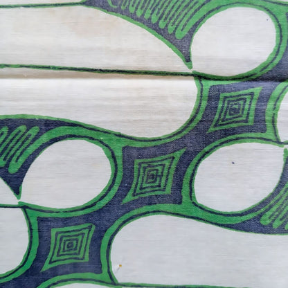 Vintage Green Parang Barong Shawl