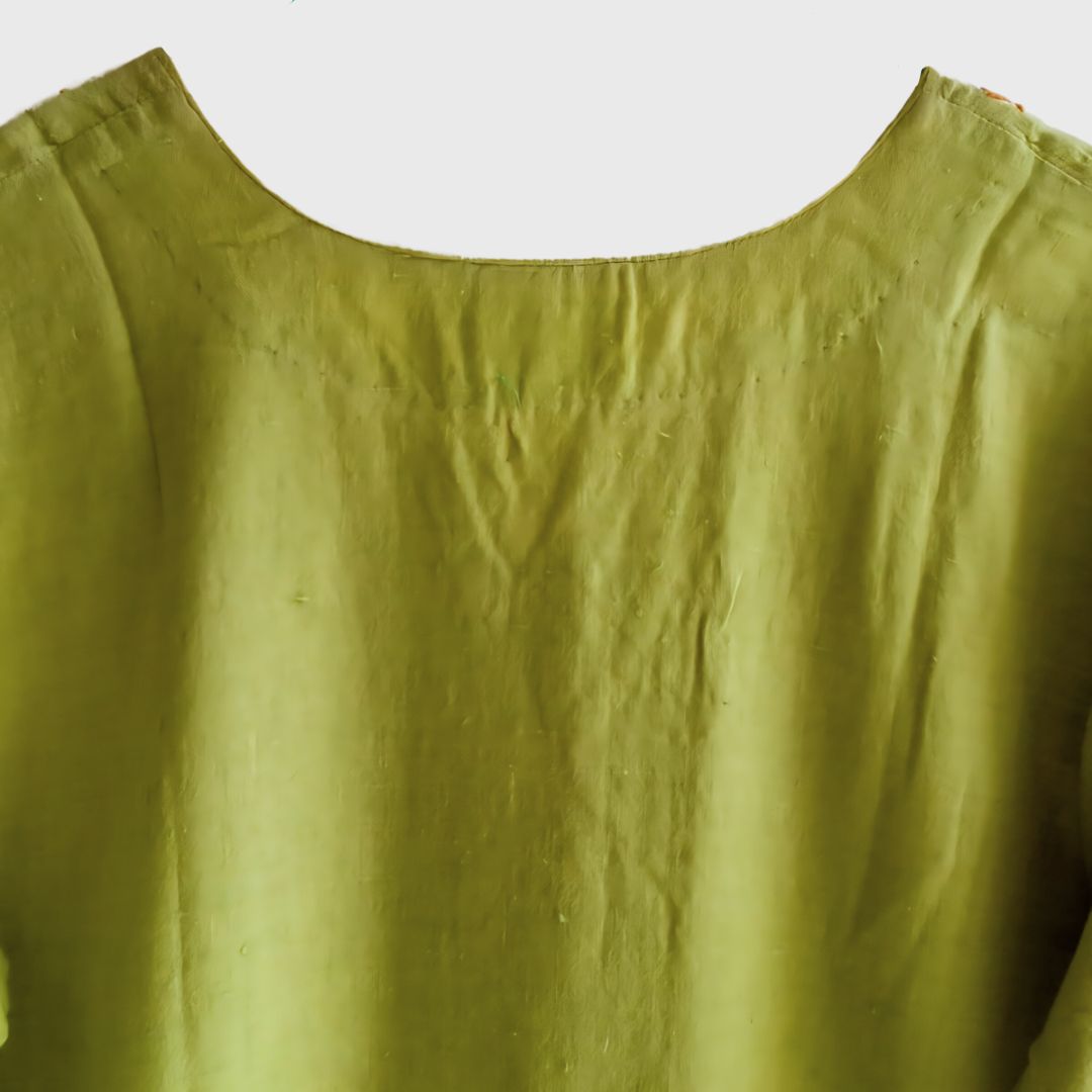 Vintage Green Indian Dress
