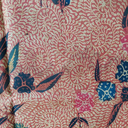 Vintage 1940’s Navy Fruit Dutch Saroong