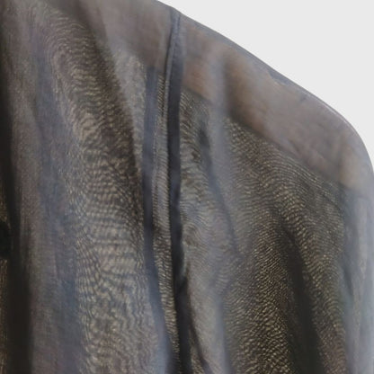 Vintage Black Simple Encim Kebaya