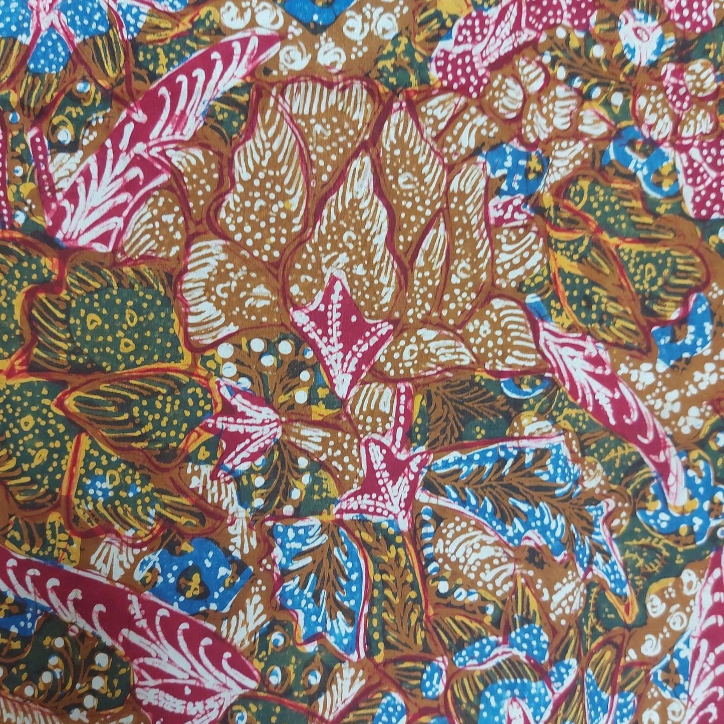 Indonesian Hand Drawn Javanese Saroong Batik Laseman