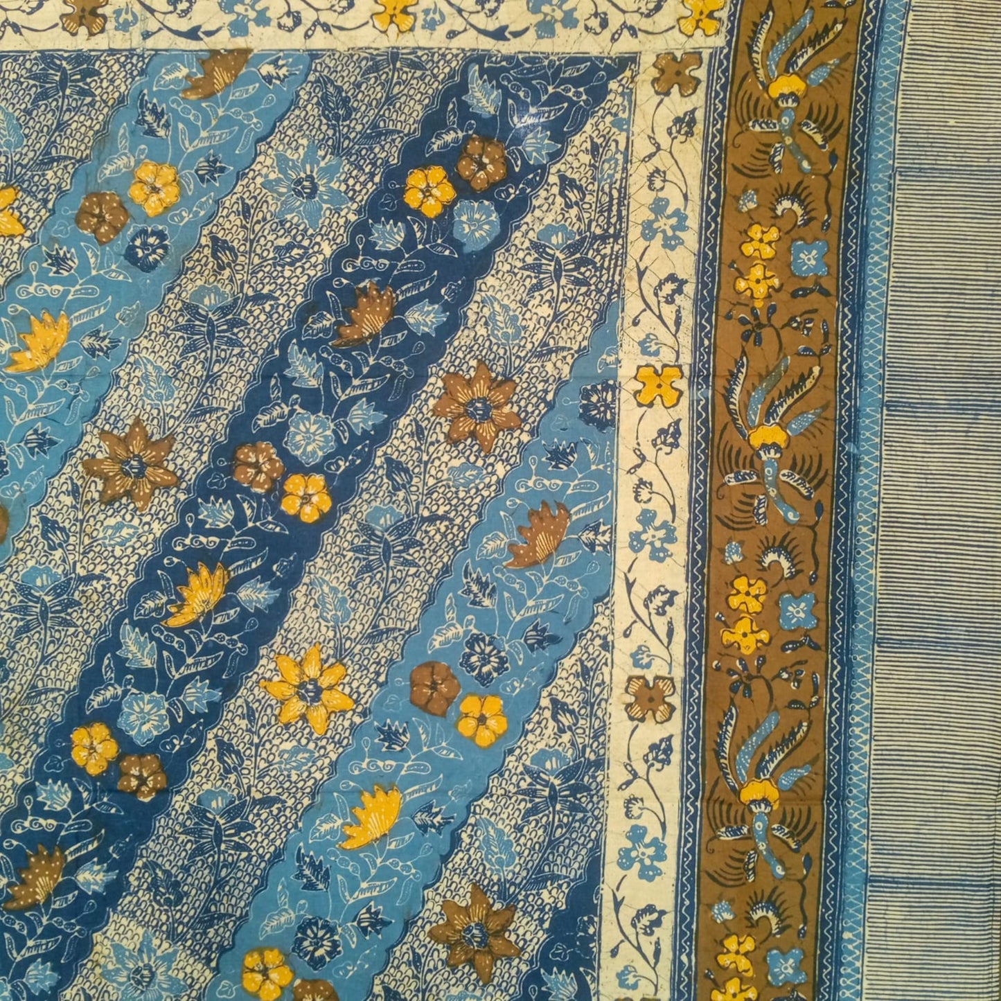Indonesian Sogan Batik Saroong Shawl