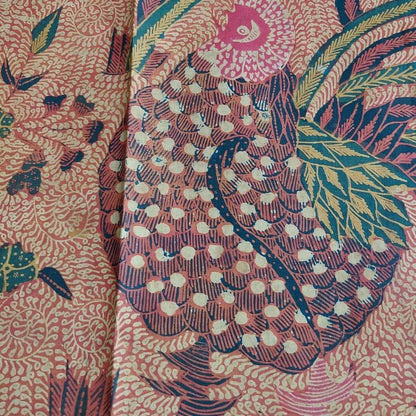 Vintage 1940’s Navy Fruit Dutch Saroong