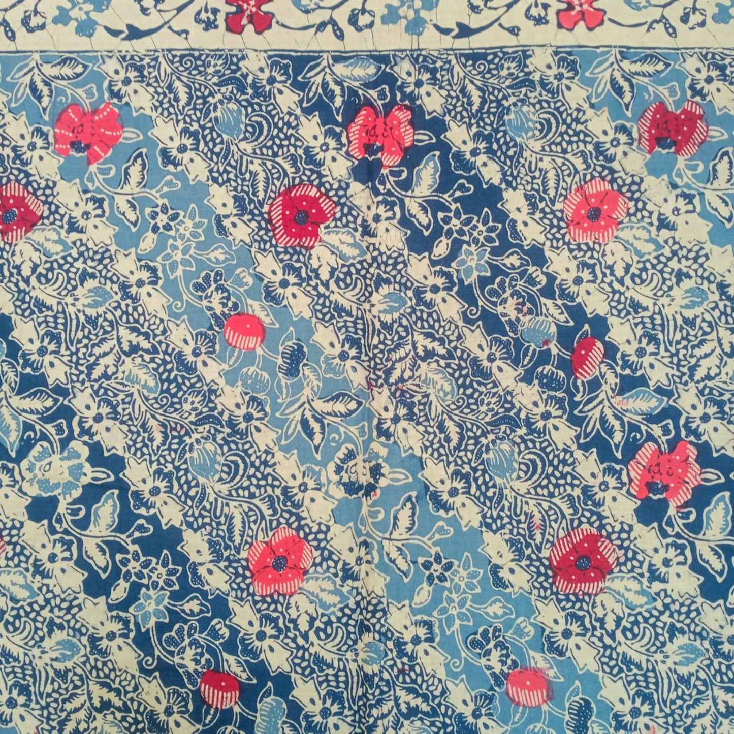 1980s Tumpal Pasung Lereng Saroong Shawl