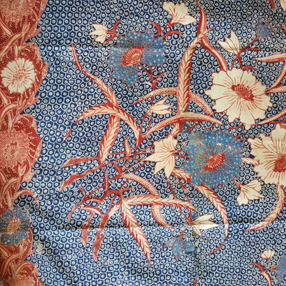 Vintage 50s Bangbiron Dutch Style Buketan Batik Saroong