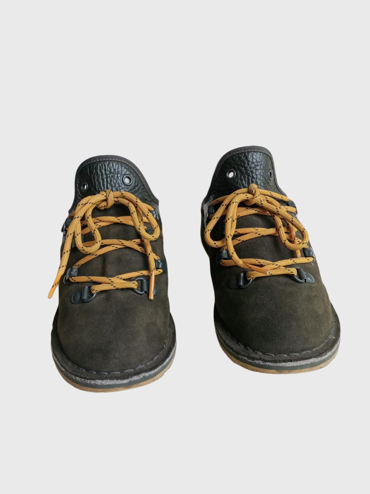 1990s Mule Canvas Army Green Sneakers