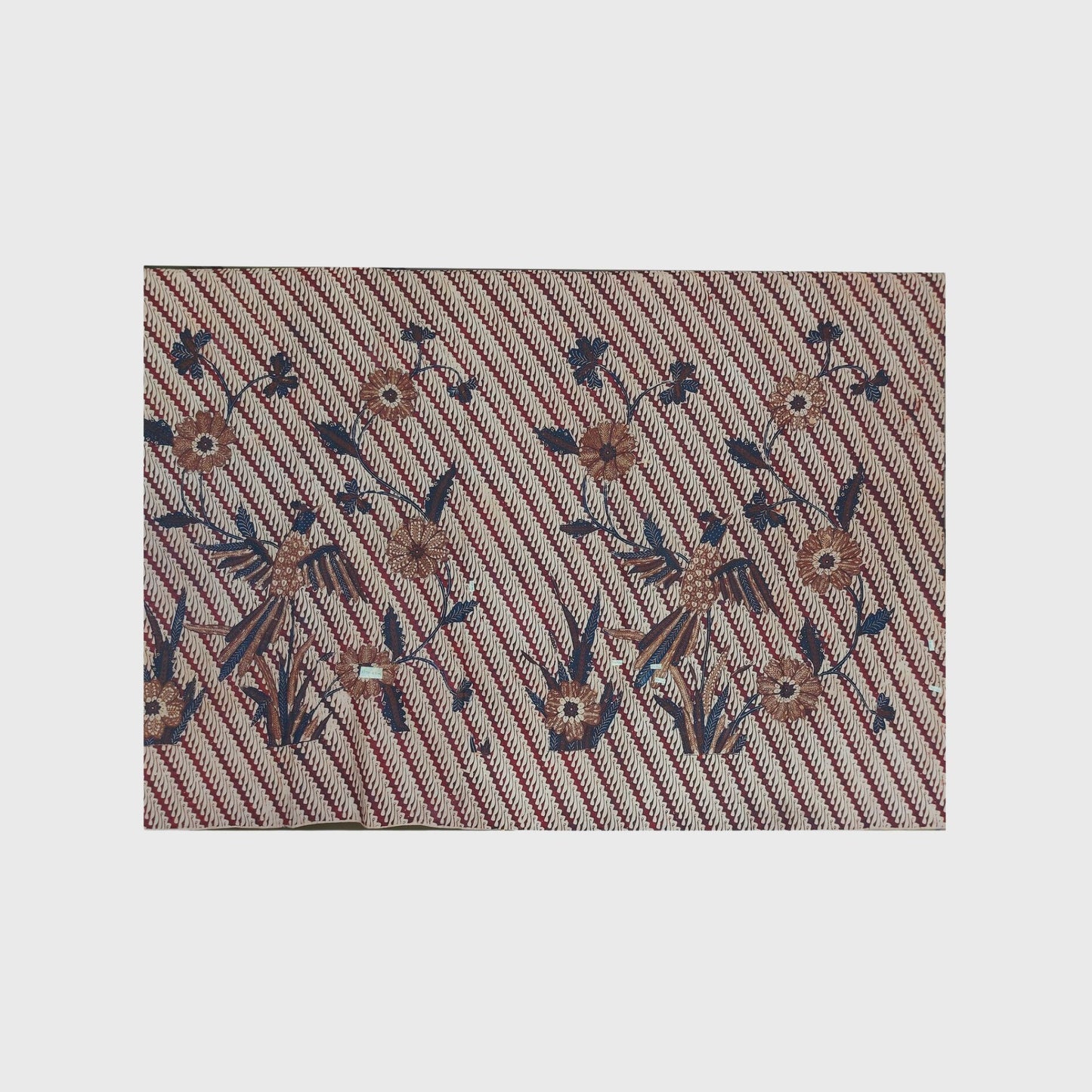 Vintage Hand Drawn Old Banyumasan Batik with Parang Motif