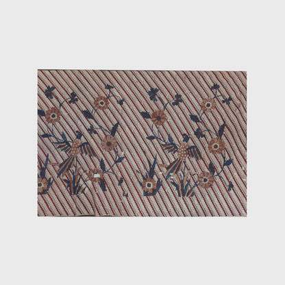 Vintage Hand Drawn Old Banyumasan Batik with Parang Motif