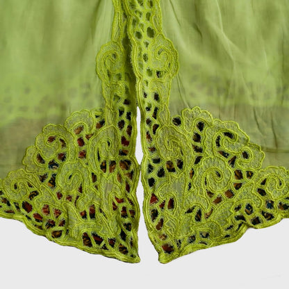 Vintage Neon Green Encim Kebaya