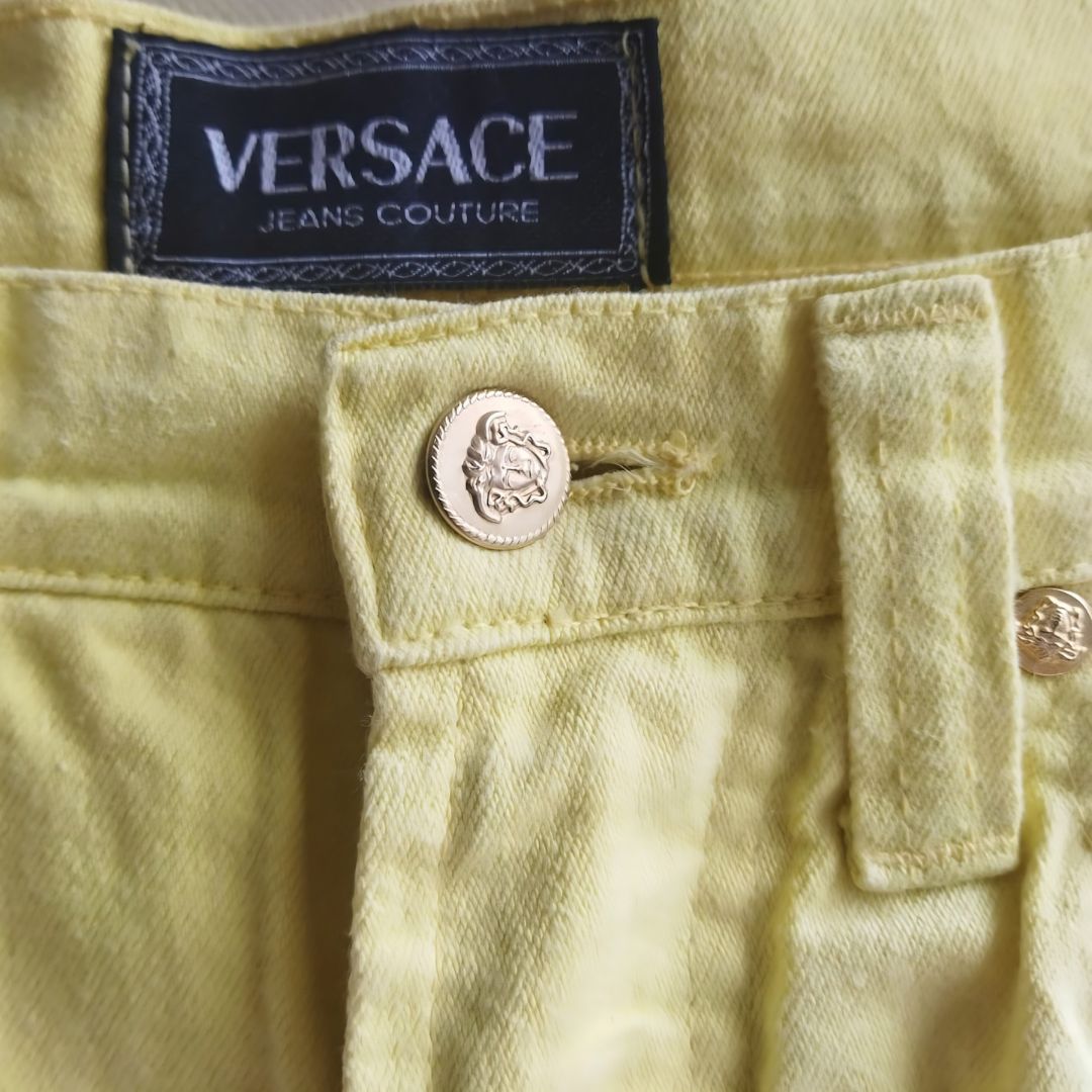 Vintage Yellow Denim