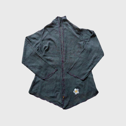 Vintage BlackWave Line Encim Kebaya
