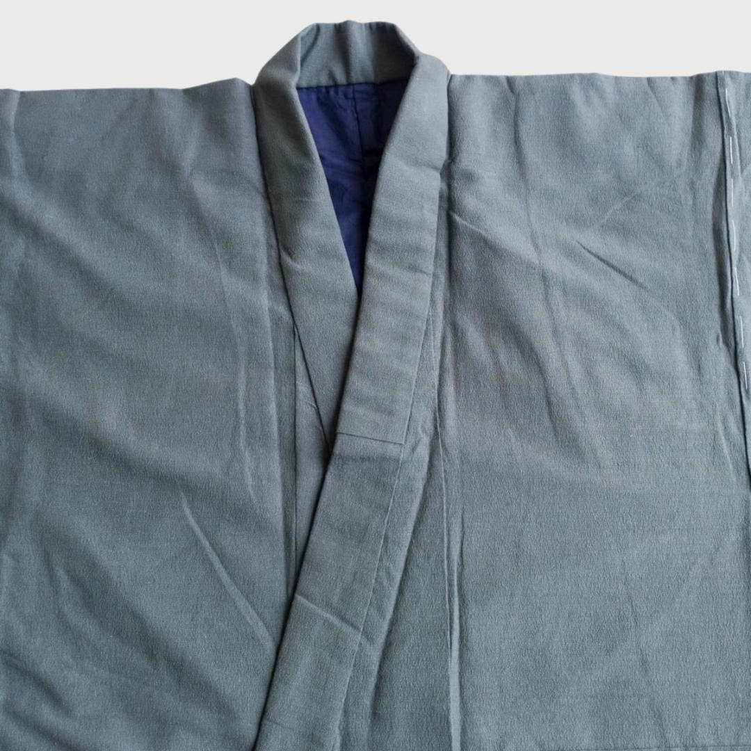 Vintage Gray Full Lining Kimono