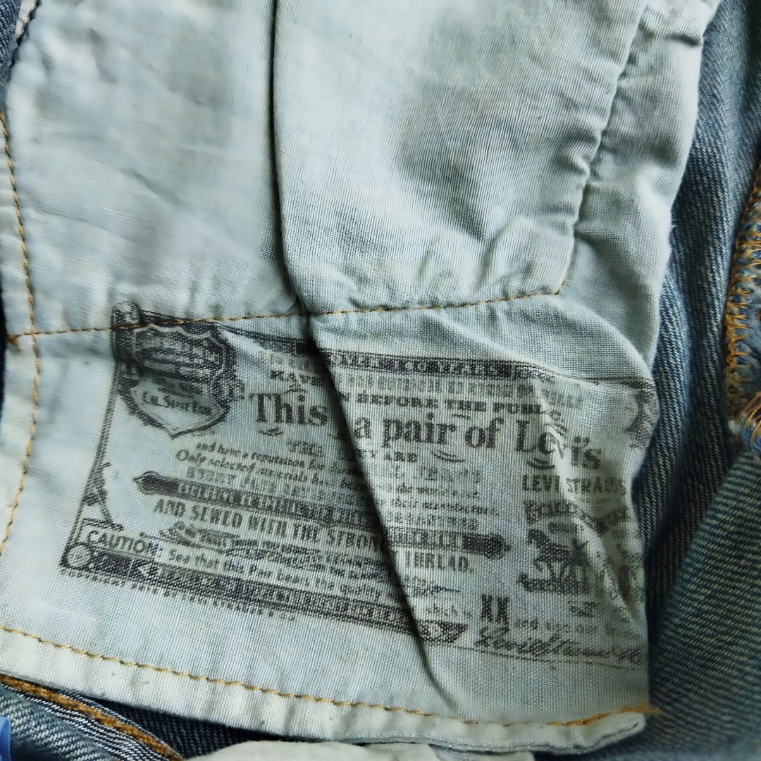 Vintage Multi Button Blue denim jeans