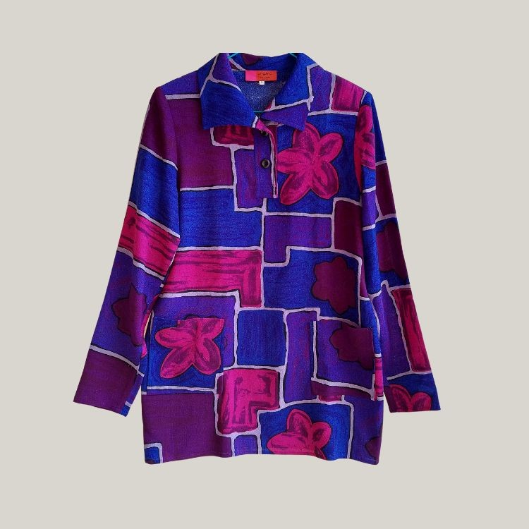 Vintage 90’s Purple Blouse