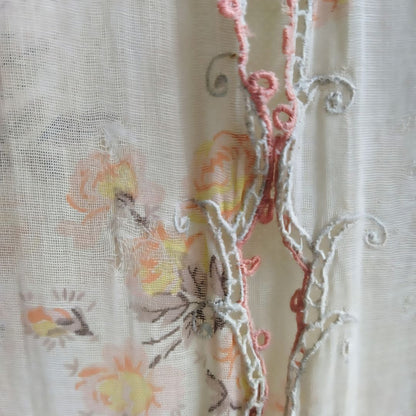 Vintage Brown Floral Kebaya