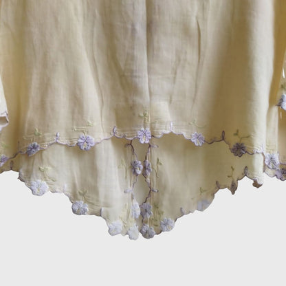 Vintage Cream Simple Kebaya