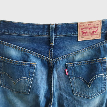 Vintage Multi Button Blue denim jeans