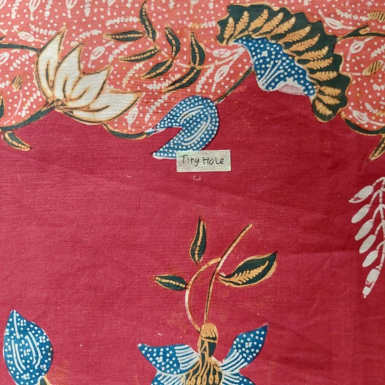 Vintage Magenta Kudus Dutch Saroong