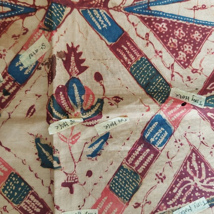 Vintage 1940’s Brown Lokcan Sarong