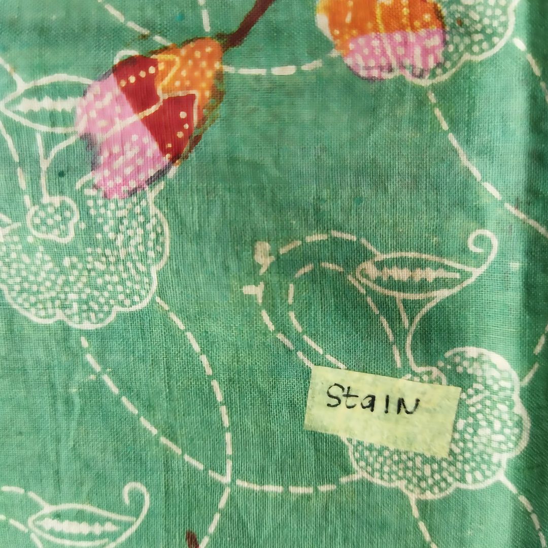 Vintage Turquoise Pink Saroong