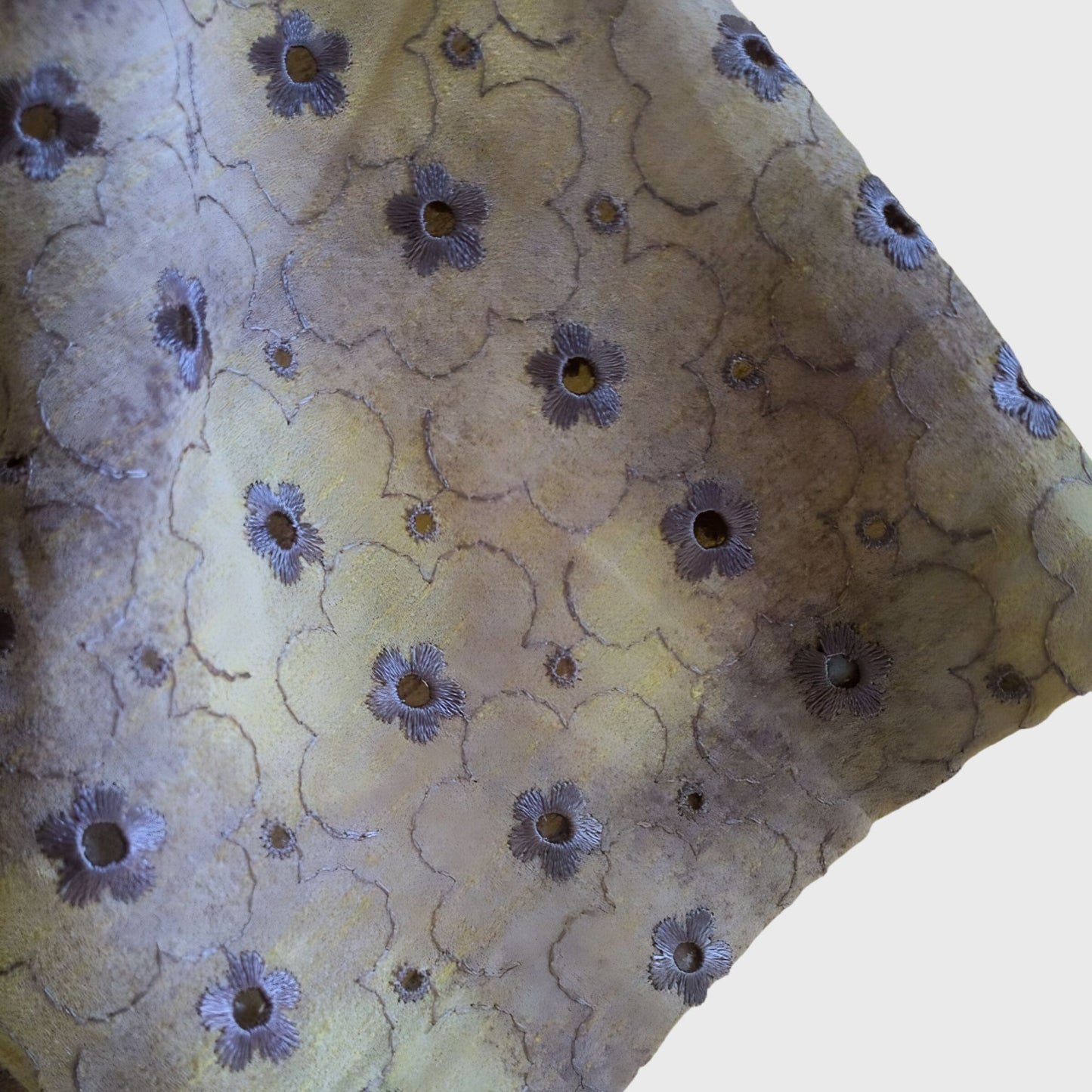 Vintage Purple Lace Blouse