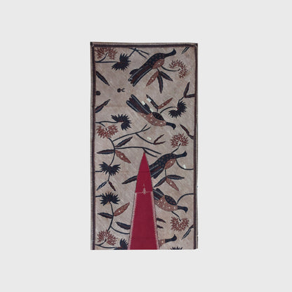 Vintage Hand Drawn Banyumas Materos Batik Shawl