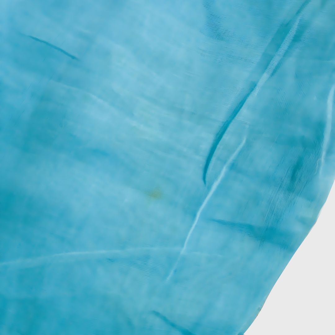 Vintage Neon Blue Encim Kebaya