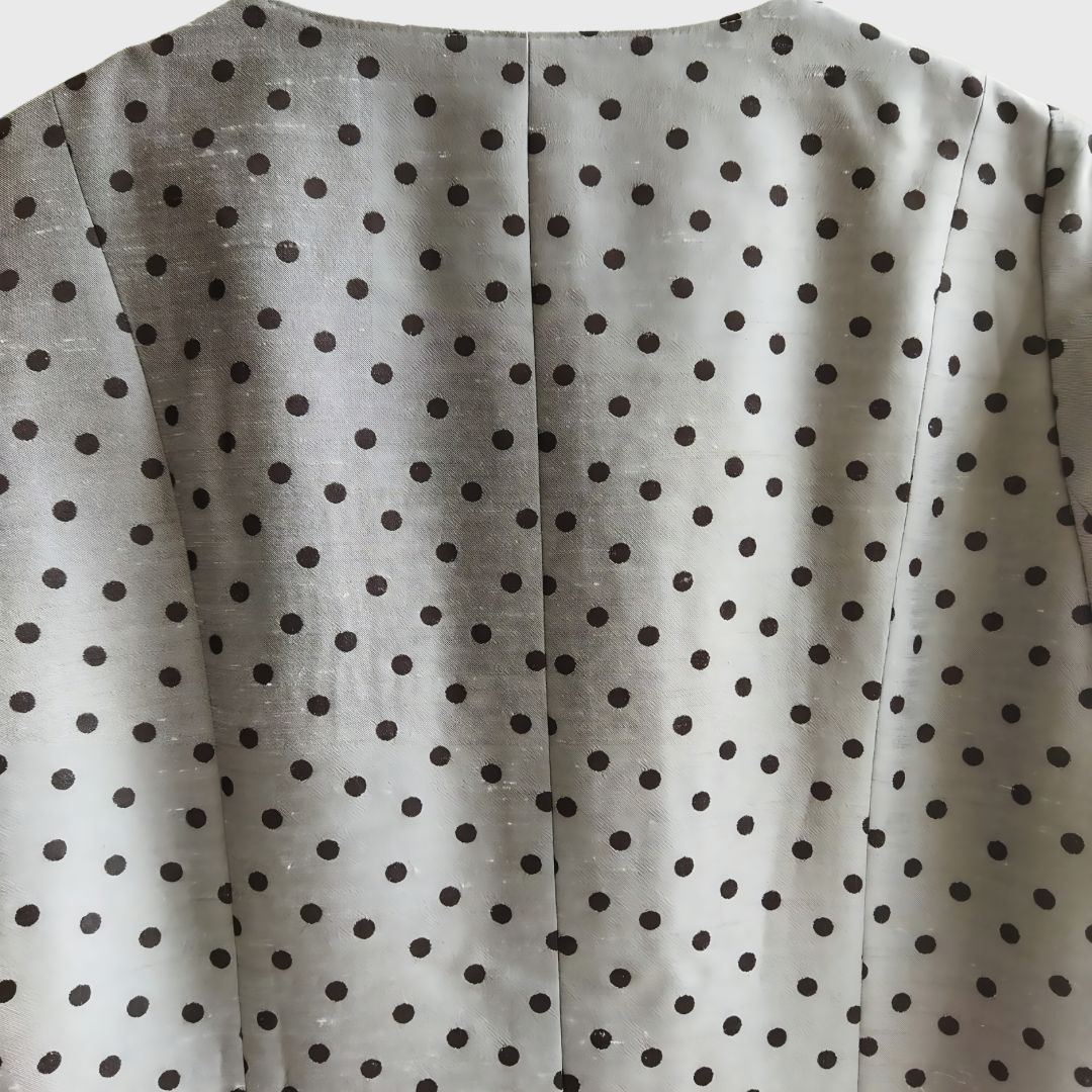 Vintage Polka Dot Blouse