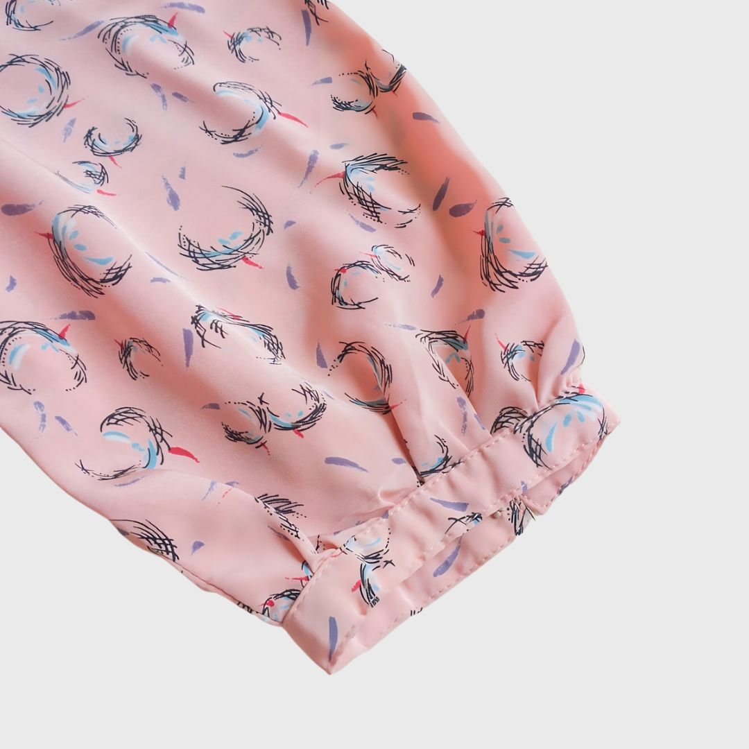 Vintage Pink Waist Dress